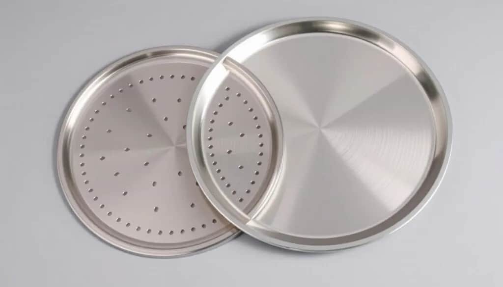 Blacha do pizzy: perforowana czy gładka? Chrupkość spodu - poznaj różnice